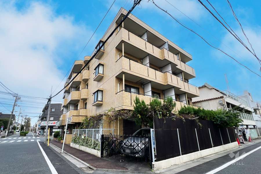 ジョイフル常盤台第3の外観（南西側から）