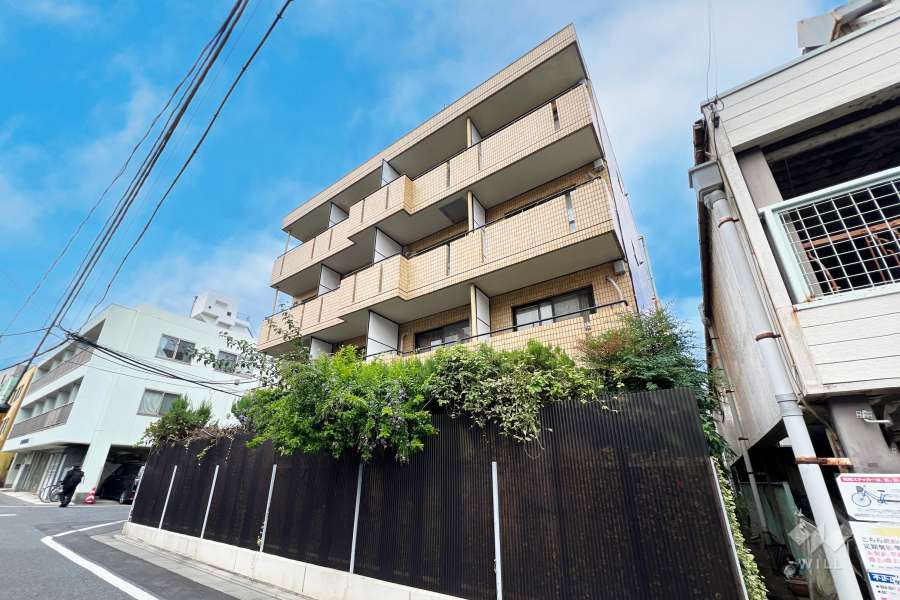 ジョイフル常盤台第3の外観（南西側から）