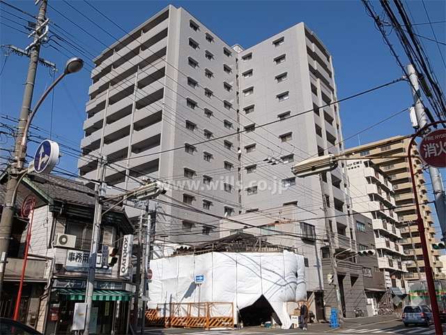 エスリード尼崎昭和通の外観（南東側から）