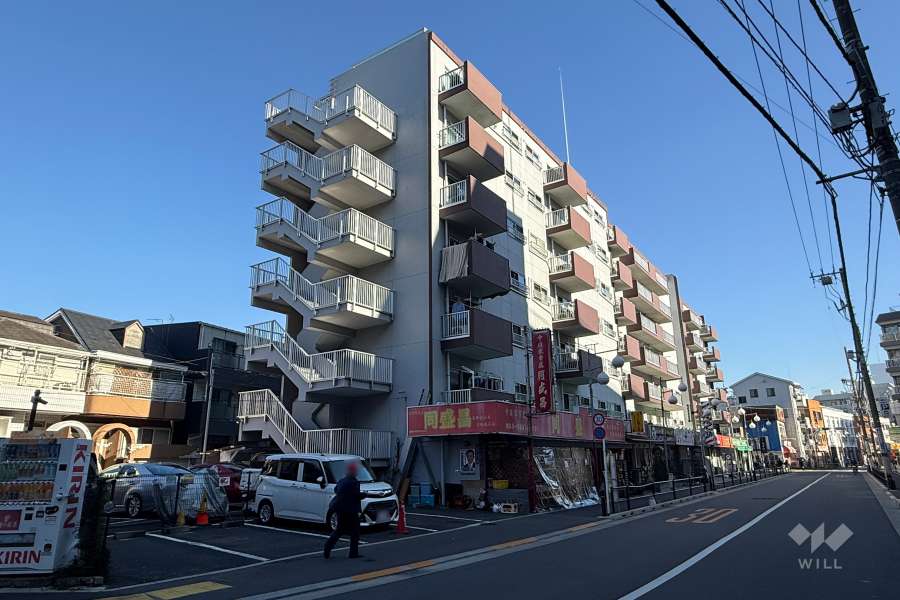 ときわ第1マンションの外観（南西側から）