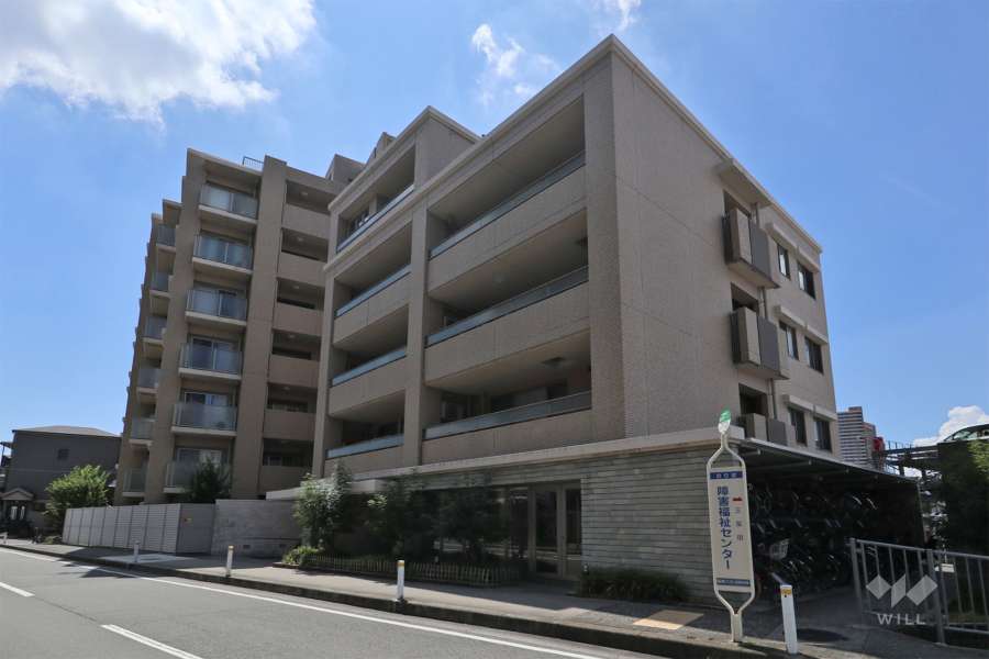 ローレルコート立花町の外観(北東側から)