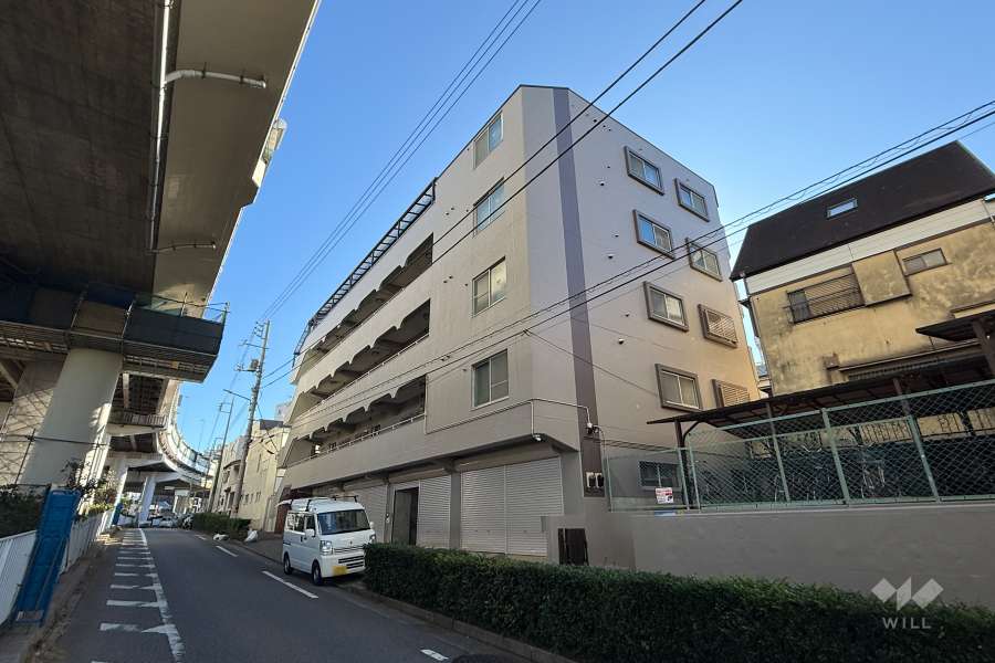 サンハイツ泉町の外観（北西側から）