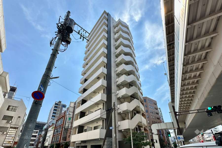 パティーナ新板橋の外観（北東側から）