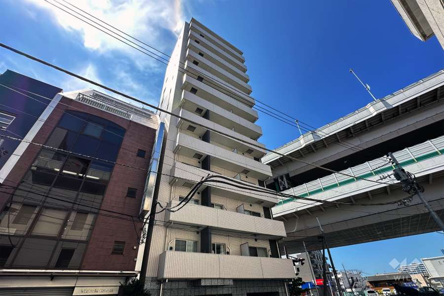 パティーナ新板橋の外観（南東側から）