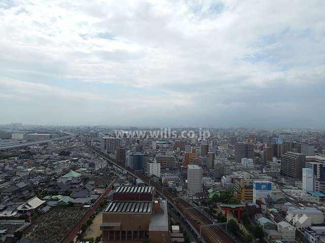 西側眺望(ゲストルーム)