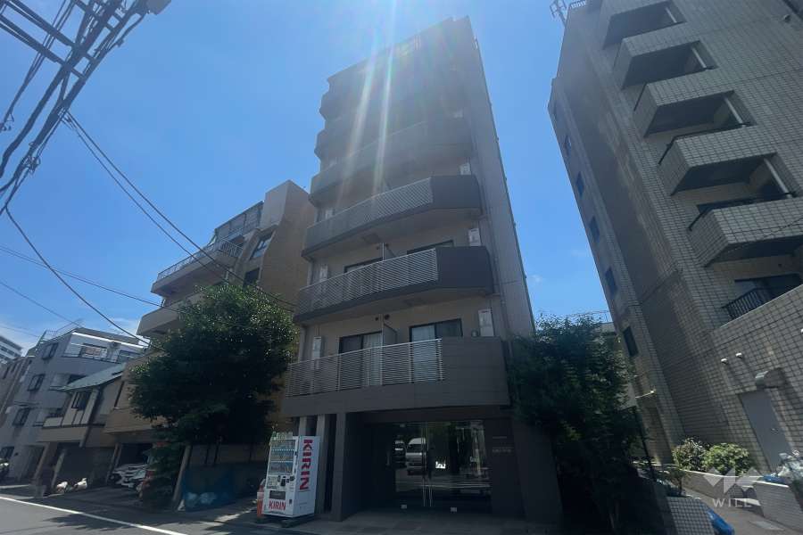 メイクスデザイン板橋区役所前の外観（北西側から）