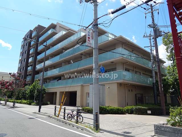 ザ・ガーデネスクシティ　コムズ館の外観（北東側から）