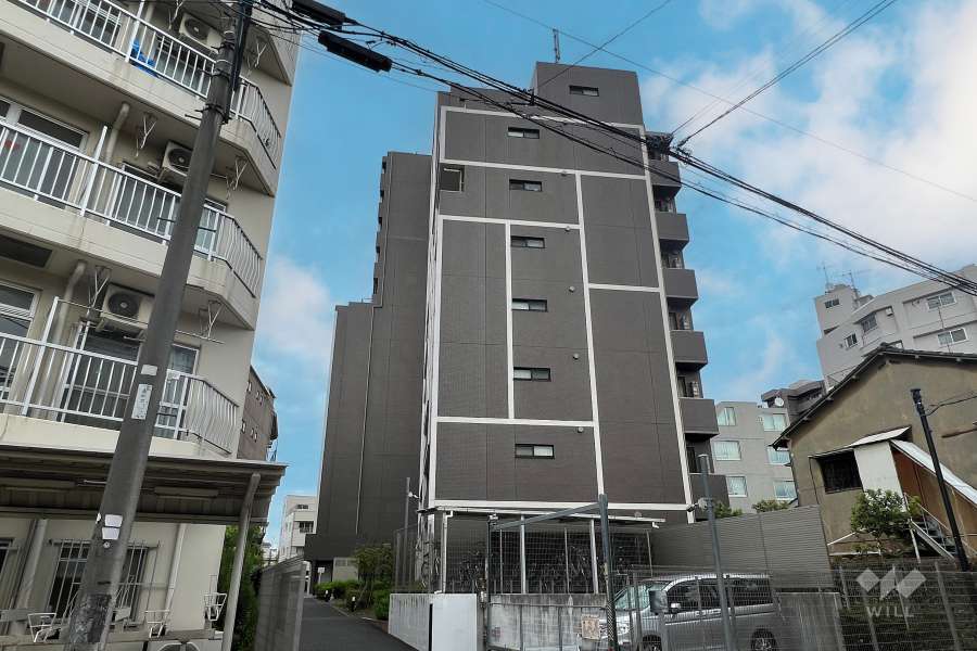 アプレシアス上板橋の外観（南西側から）