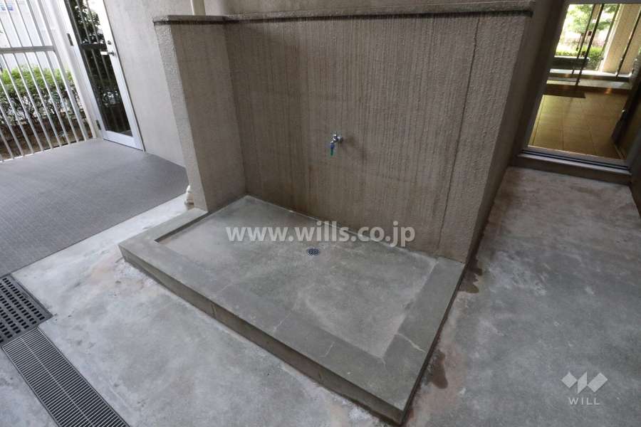 ペット足洗い場