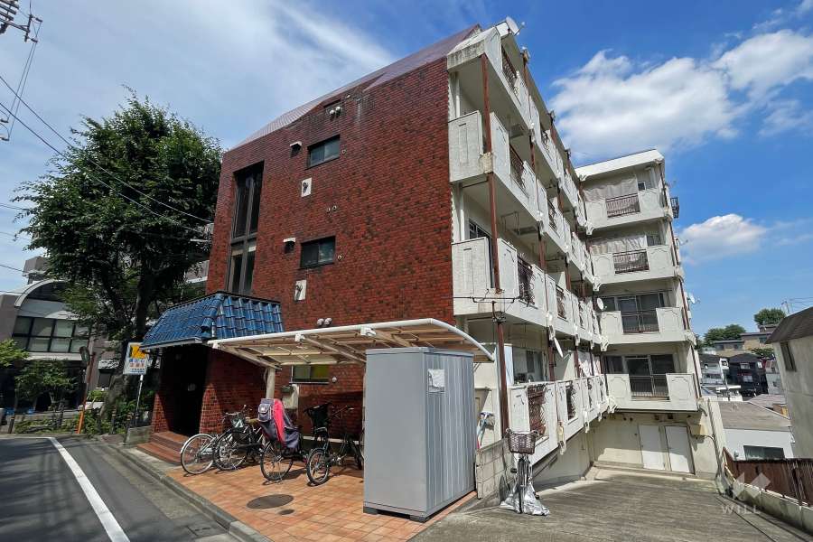 東武サンライズマンションの外観（南西側から）