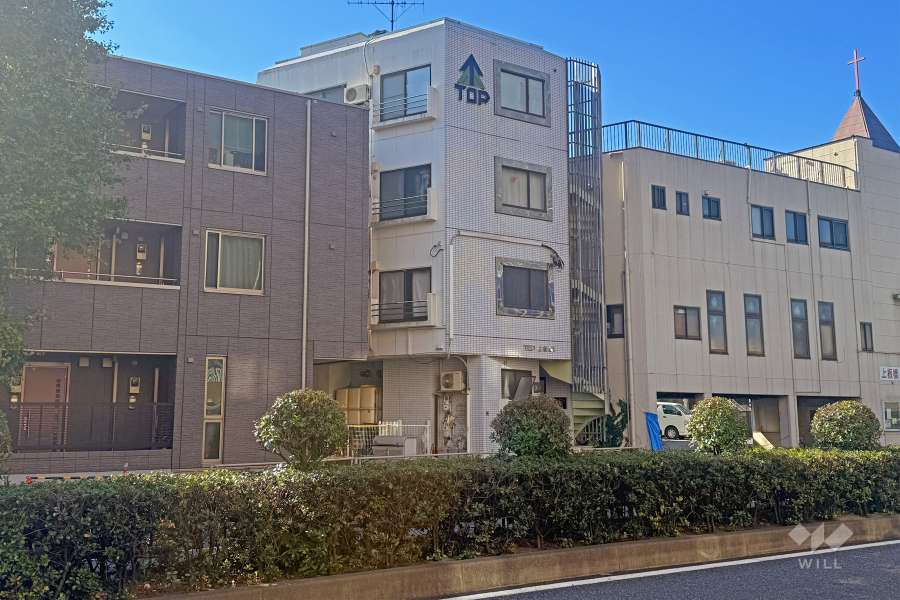 トップ上板橋の外観（北東側から）