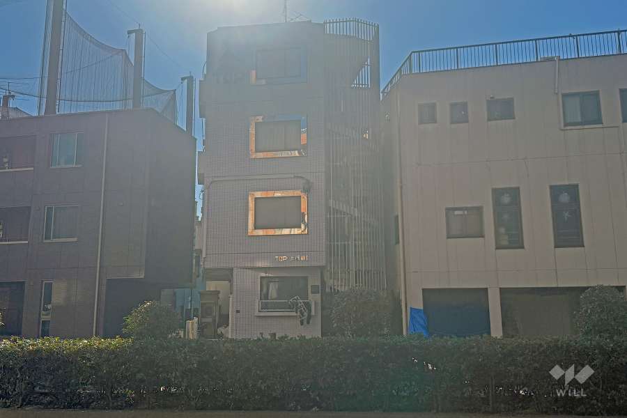 トップ上板橋の外観（北西側から）