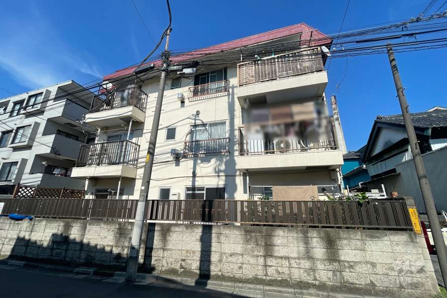 リヴインときわ台の外観（南西側から）