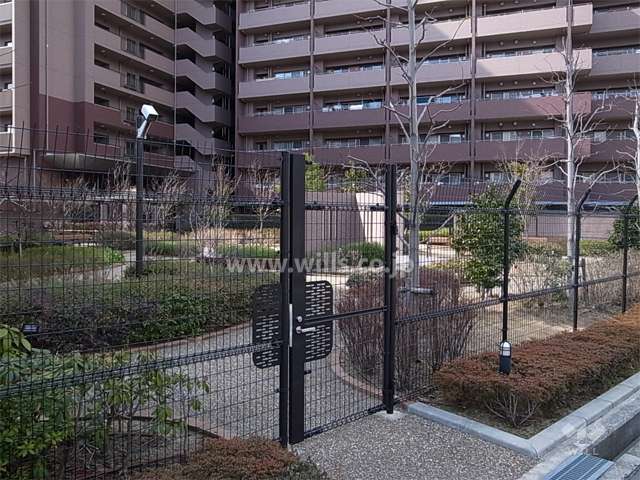 敷地内の公園（ヒーリングパーク）
