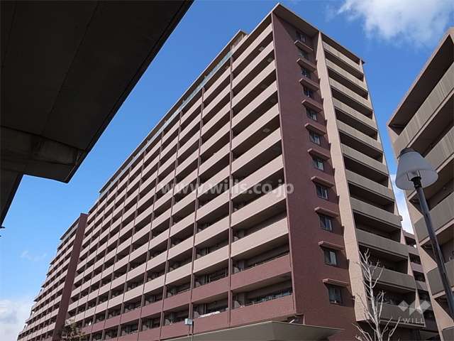 ジオ・パークスクエア池田（グランドエアースクエア）の外観（南東側から）