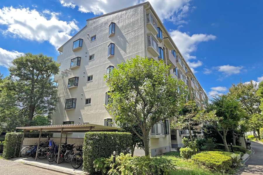 光が丘パークタウンゆりの木通り北3号棟の外観（北東側から）