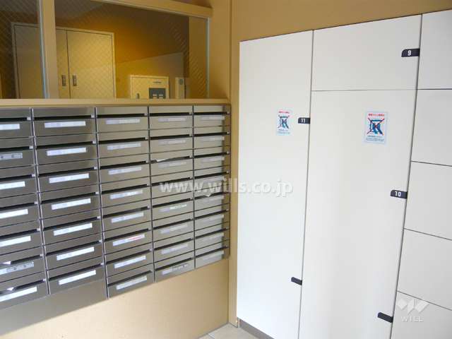 宅配ボックスと共用ポスト