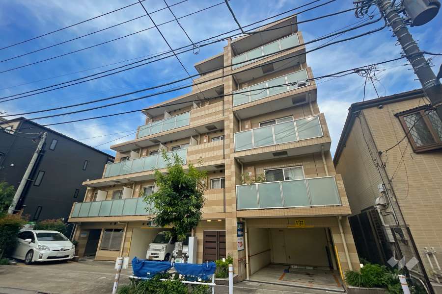 アゼスト中板橋の外観（南西側から）