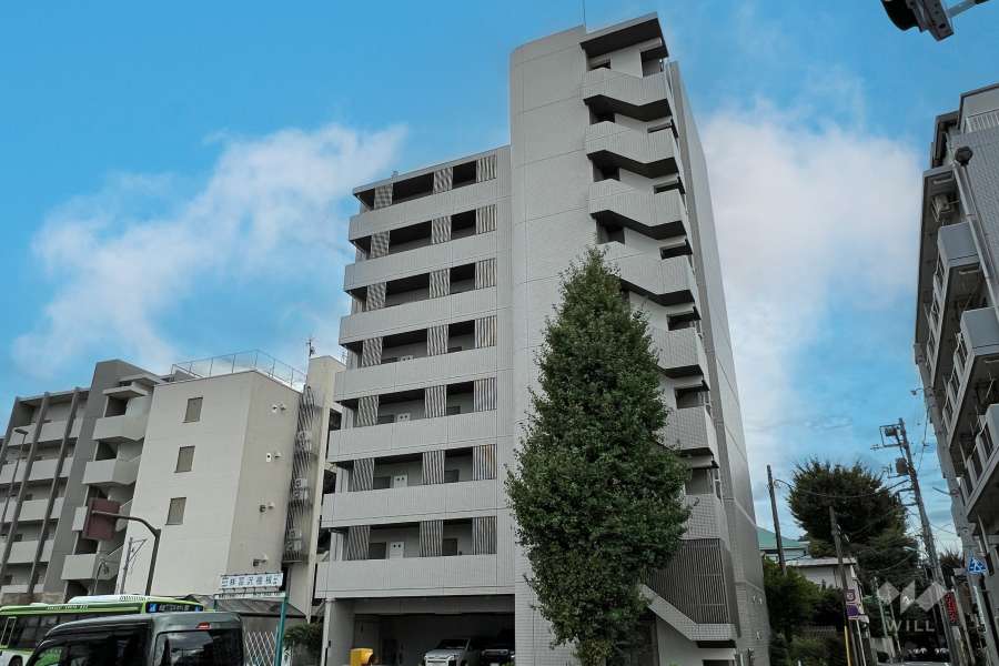 ステージファースト板橋桜川の外観（北側から）
