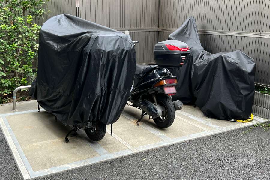 バイク置場