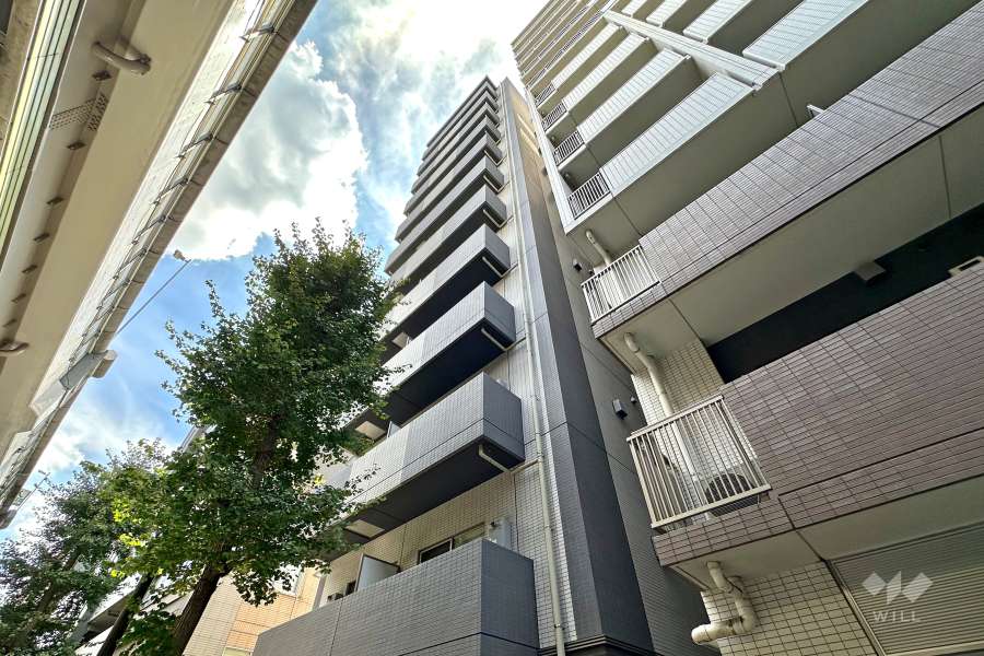 スカイコート板橋本町2の外観（北東側から）