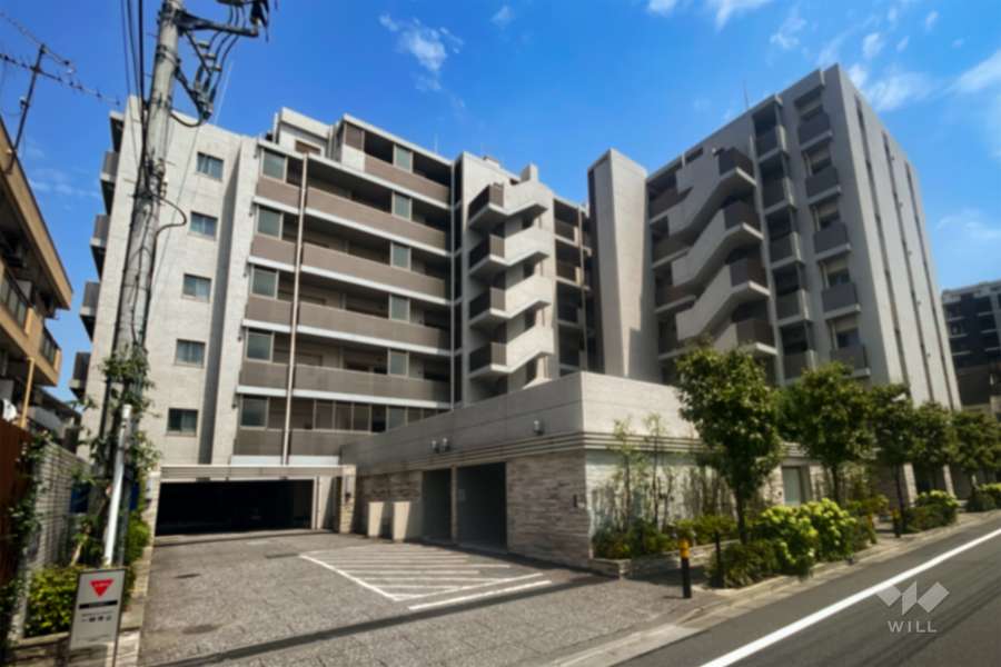 ザ・パークハウス志村坂上の外観（北西側から）