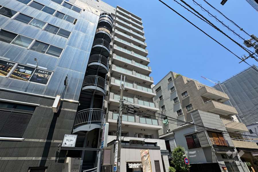 リビオ板橋駅前の外観（南東側から）