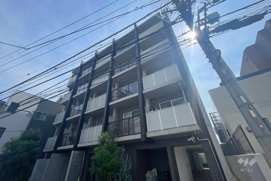 ブランノアール東武練馬の外観（南西側から）