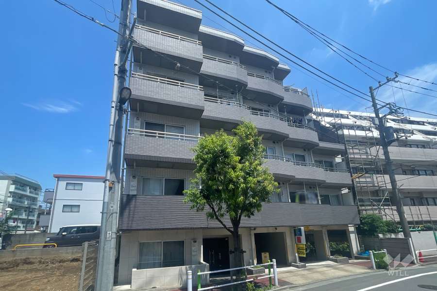 ジェノヴィア板橋スカイガーデンの外観（南西側から）