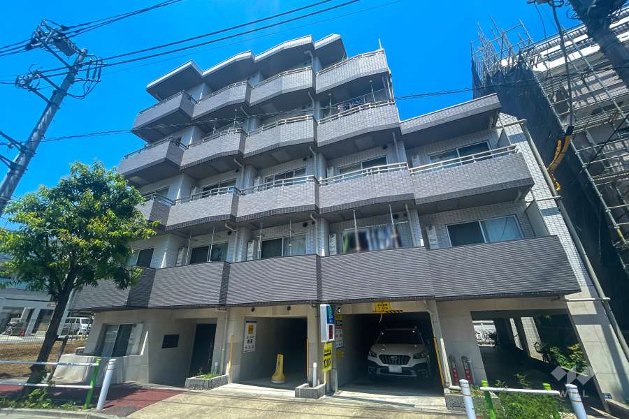 ジェノヴィア板橋スカイガーデンの外観（南東側から）