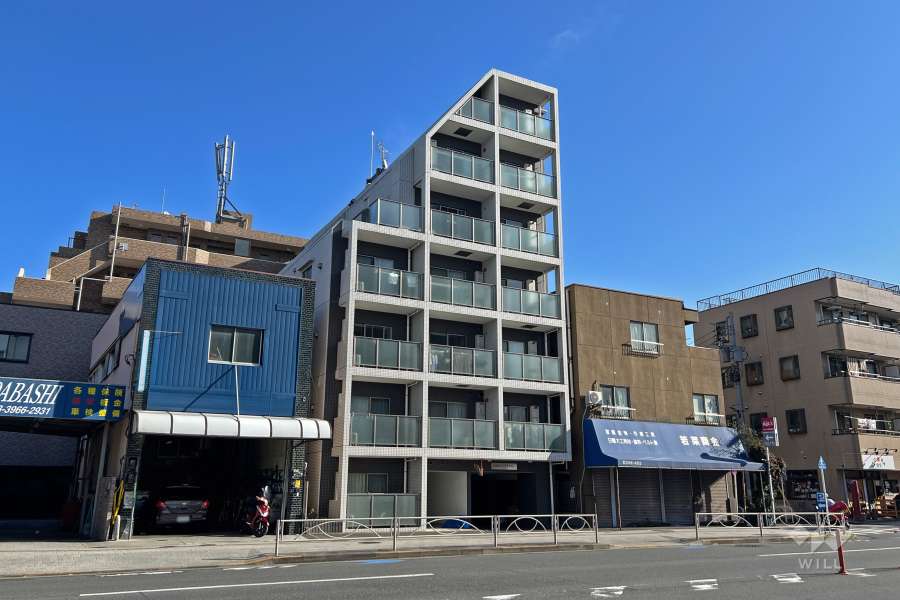 グランパークN.東京の外観（北西側から）