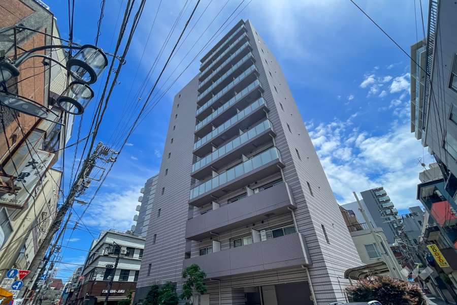 ベルシード中板橋の外観（北西側から）