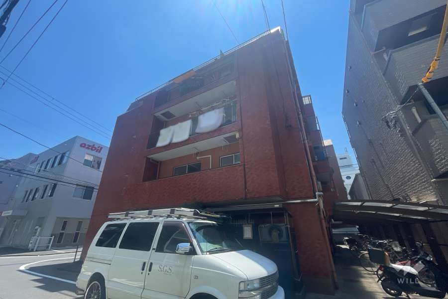 パークハイツ高島平の外観（北西側から）