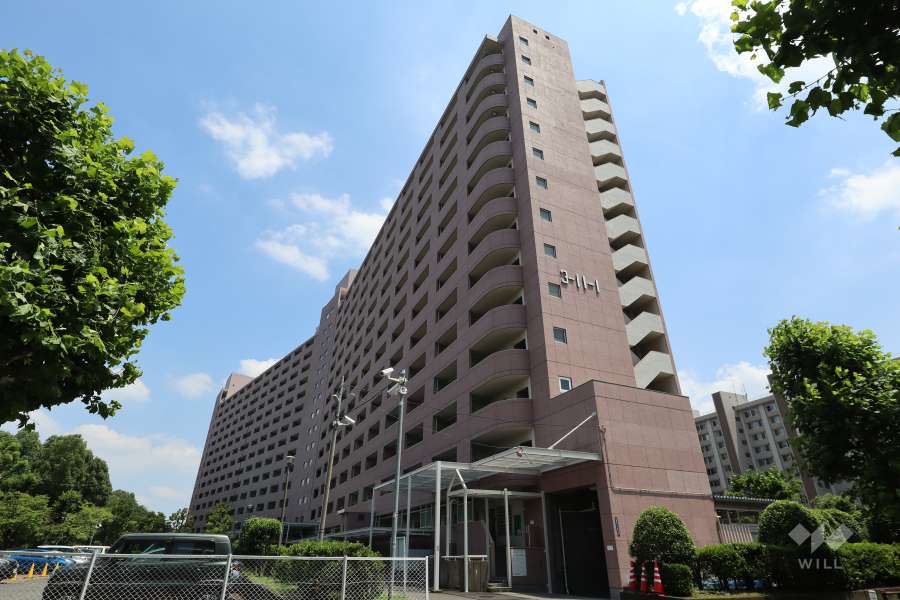 高島平第一住宅の外観（北西側から）