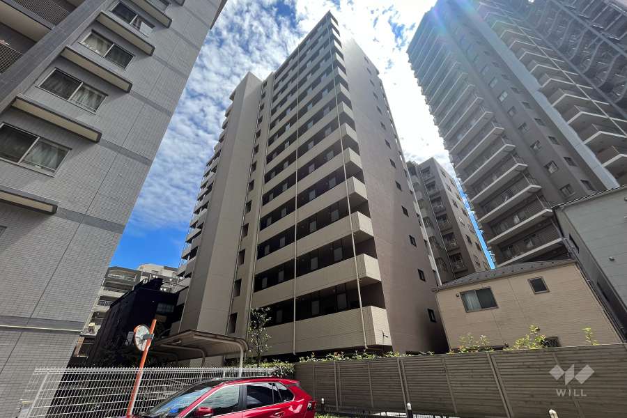 ブライズ板橋クレヴィスタの外観（北西側から）