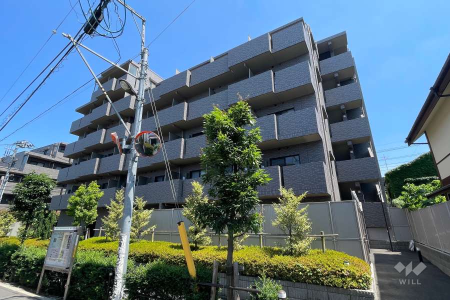 ルーブル板橋泉町壱番館の外観（北西側から）