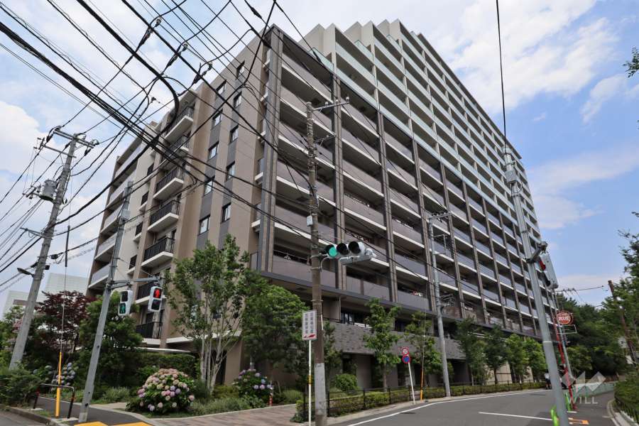 アトラス加賀の外観（南西側から）