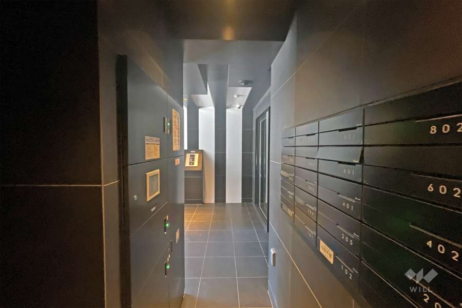 共用ポストと宅配ボックス