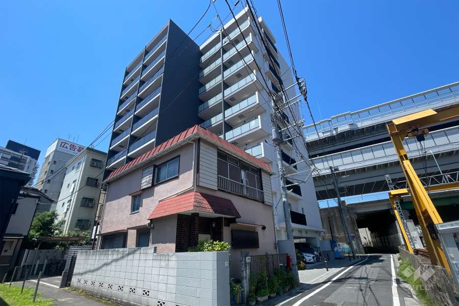 デュオステージ大山の外観（北東側から）
