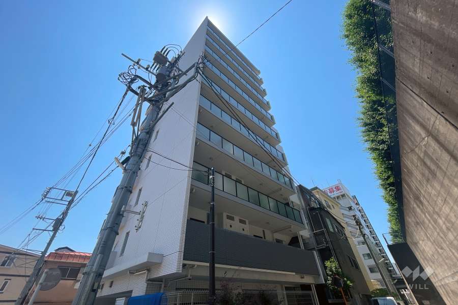 デュオステージ大山の外観（北西側から）