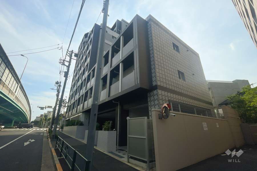 ステージグランデときわ台アジールコートの外観（東側から）