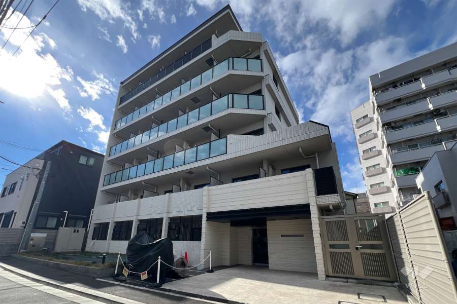 クレヴィスタ板橋大山の外観（北東側から）