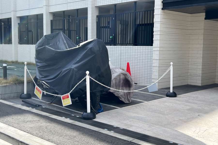 バイク置場