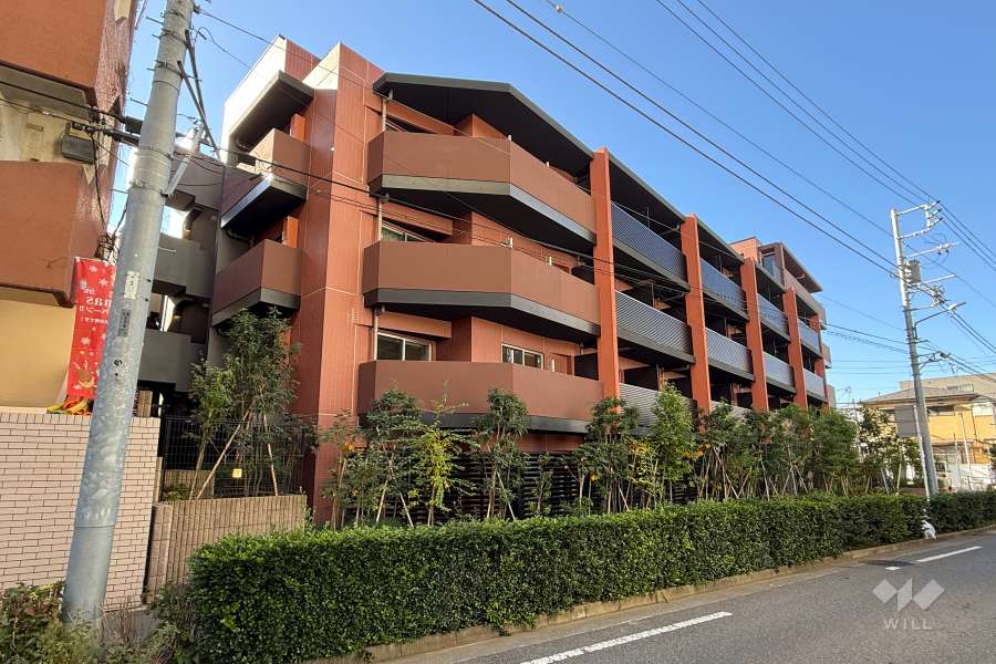 メインステージ本蓮沼の外観（北東側から）