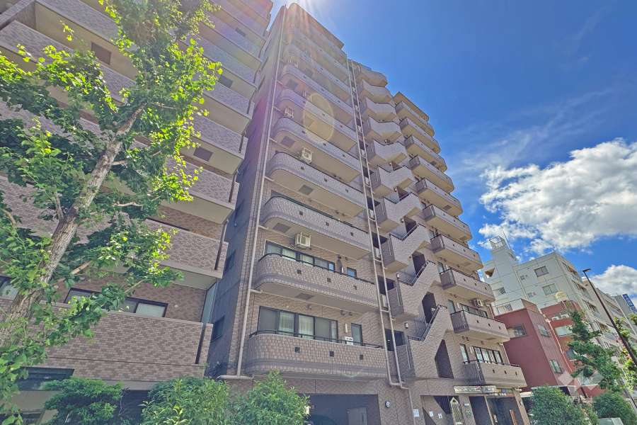SSKグリーンパーク王子の外観（北東側から）