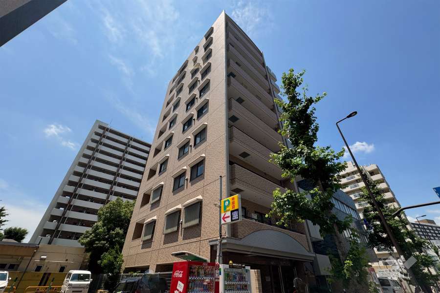 アルシェ王子神谷の外観（南東側から）