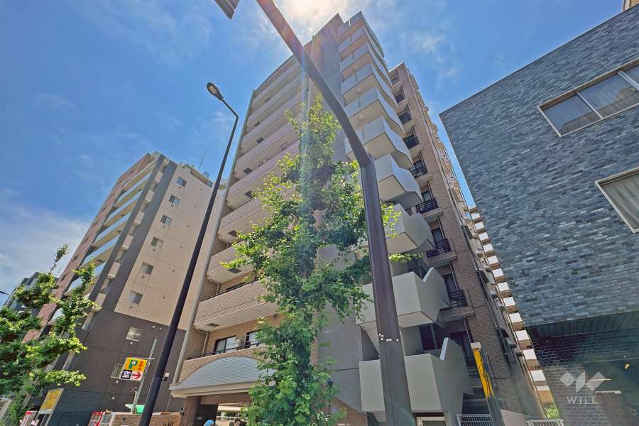 アルシェ王子神谷の外観（北東側から）