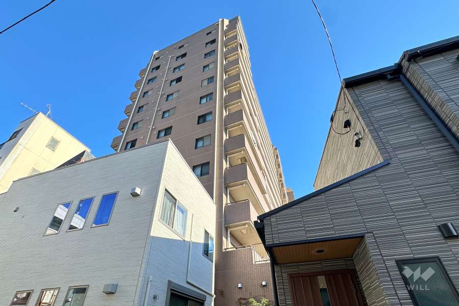 東急ドエルアルス西巣鴨の外観（西側から）