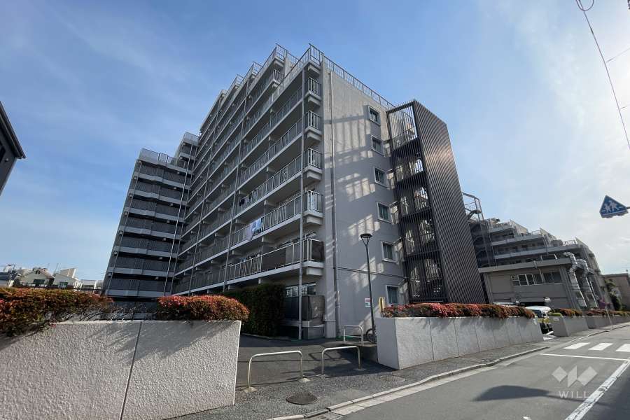 サニーコート滝野川の外観（北東側から）