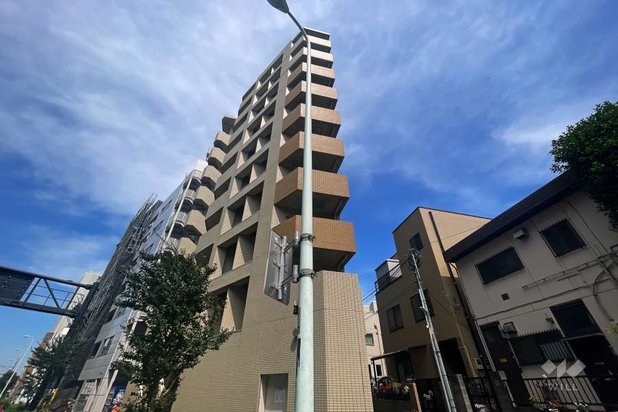 ステージファースト西巣鴨の外観（北西側から）